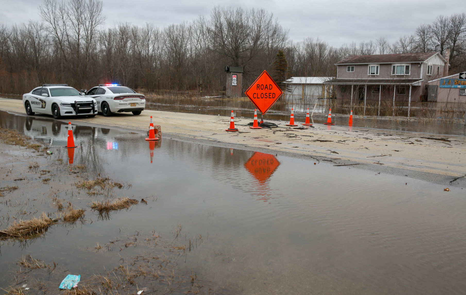 Flooding in Shelby
